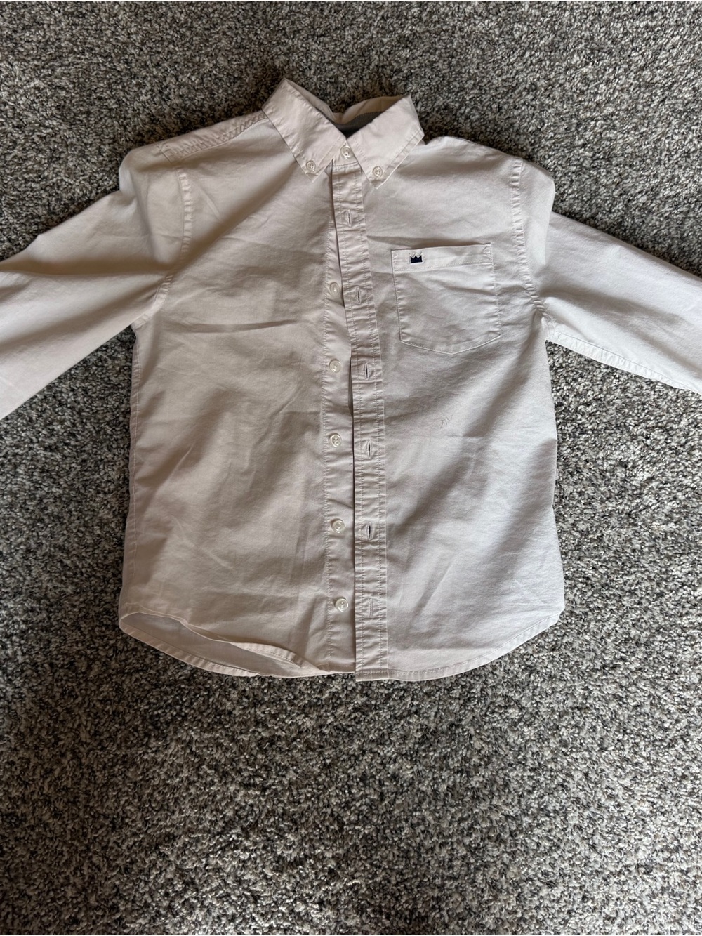 Cat & Jack White Button-Down Shirt for Kids